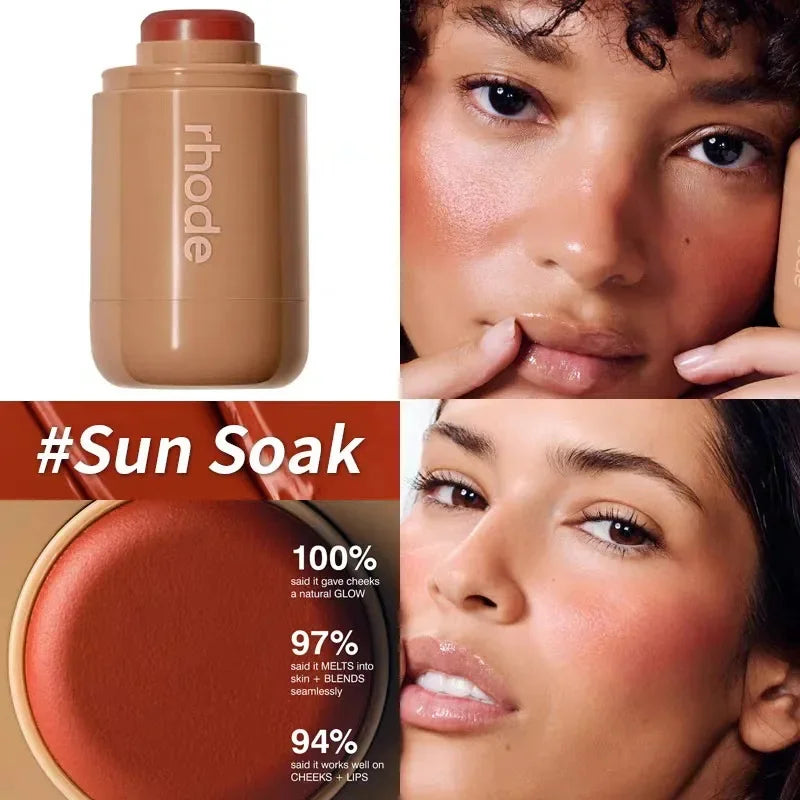 Rhodeskin Spring Lip Gloss Lip Balm Smoothing Lipstick Lines Lasting Nourishing Women Daily Care Makeup Moisturizer Blush Girl