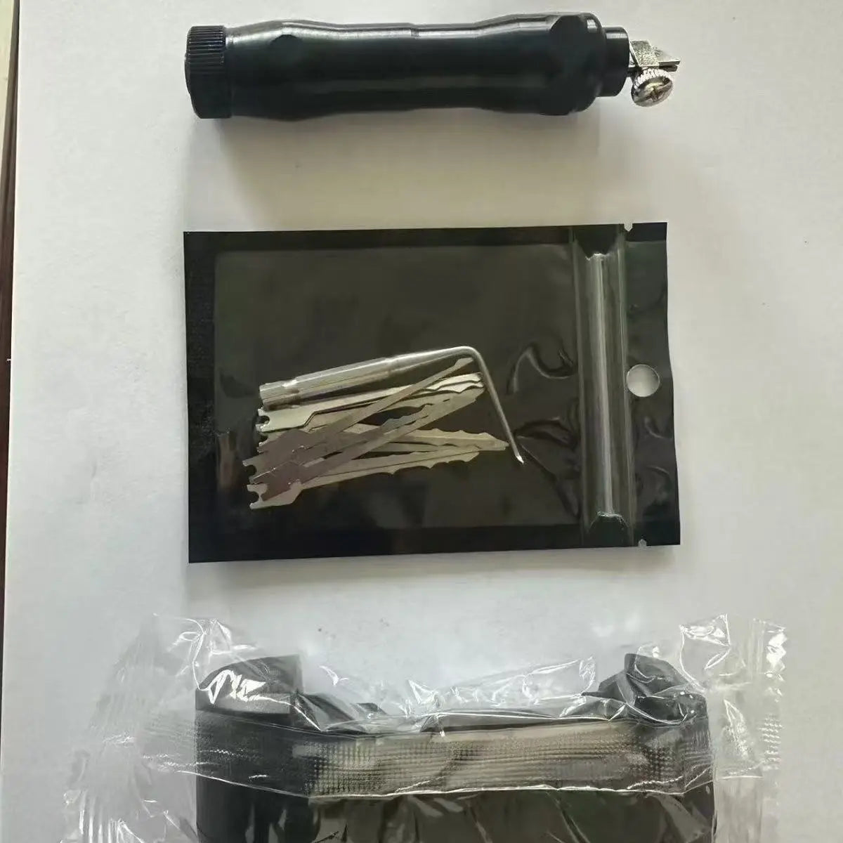 Functional locksmith repair tool set Extreme storm electric brush hook lock open locksmith tool