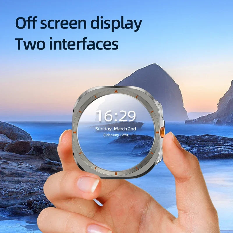 Upgrade Android 13.0 Smart Watch Ultra 4G/5G Smartwatch With 190° Rotary Camera GPS WIFI Sim Card Slot Compass App Download