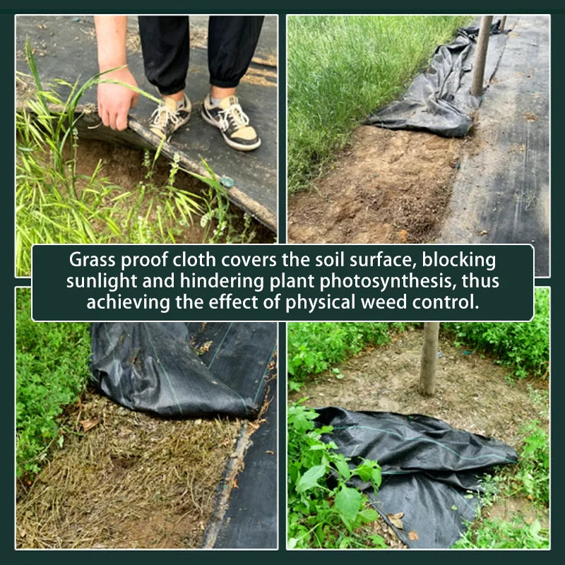Durable Weed Barrier Fabric for Gardens & Landscaping