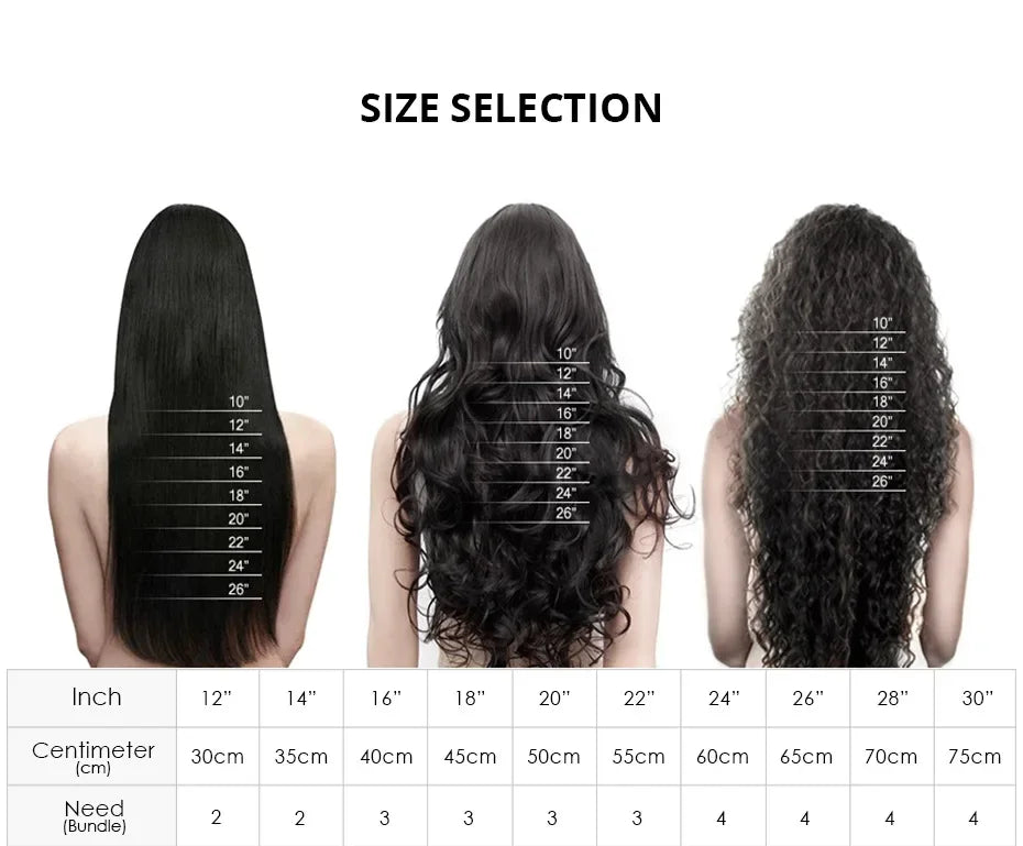 40-46 inch Bone Straight Lace Frontal Wig | 13x4 13x6 HD Human Hair