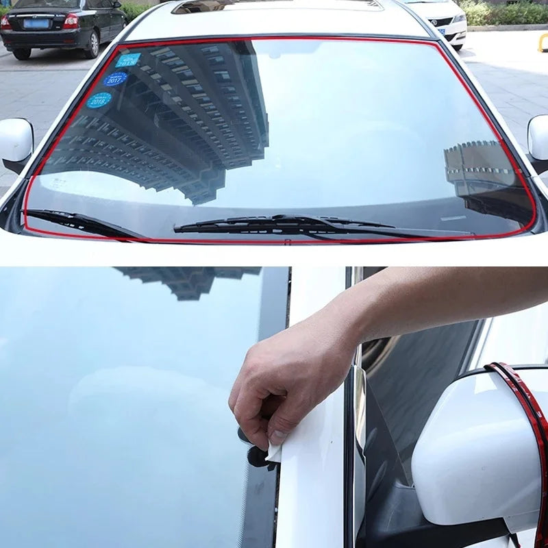 T-Shape Windshield and Sunroof Seal Strip, 2 m Roll - view 9
