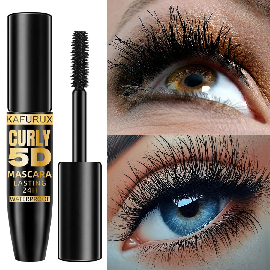 9 Colors 5D Mascara Blue White Green Black Thick Curl Waterproof Natural Lenthen Eyelash Korean Makeup Gifts for Women Beauty