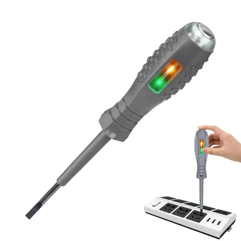 Intelligent Voltage Tester Pen Electricity Tester Screwdriver Magnetic Voltage Tester Screwdriver Detector With Light Display