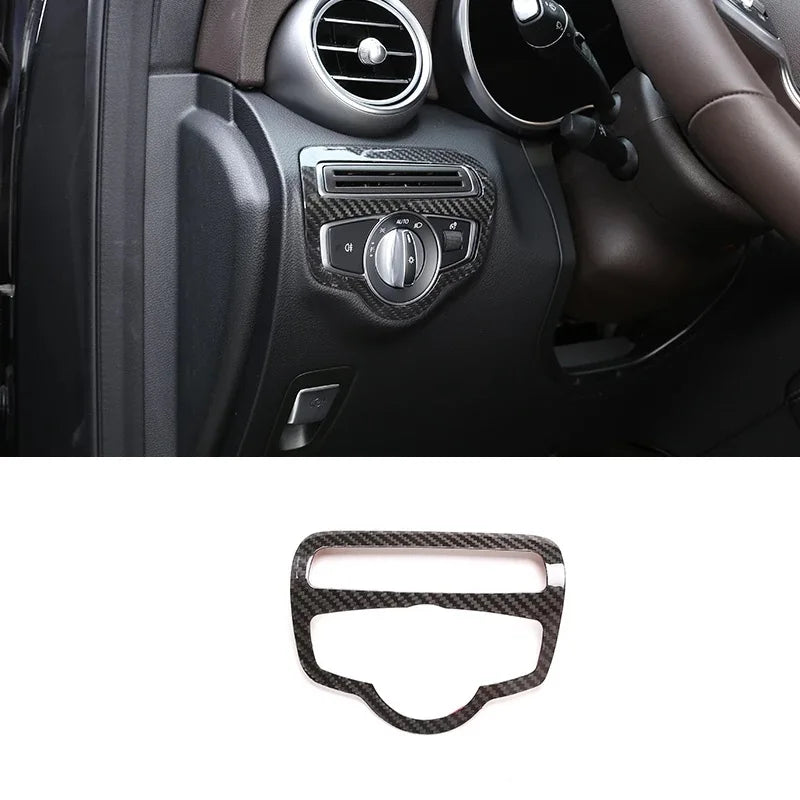 Dry Carbon Fiber Shift Panel Cover for Mercedes G-Class 2019-2023