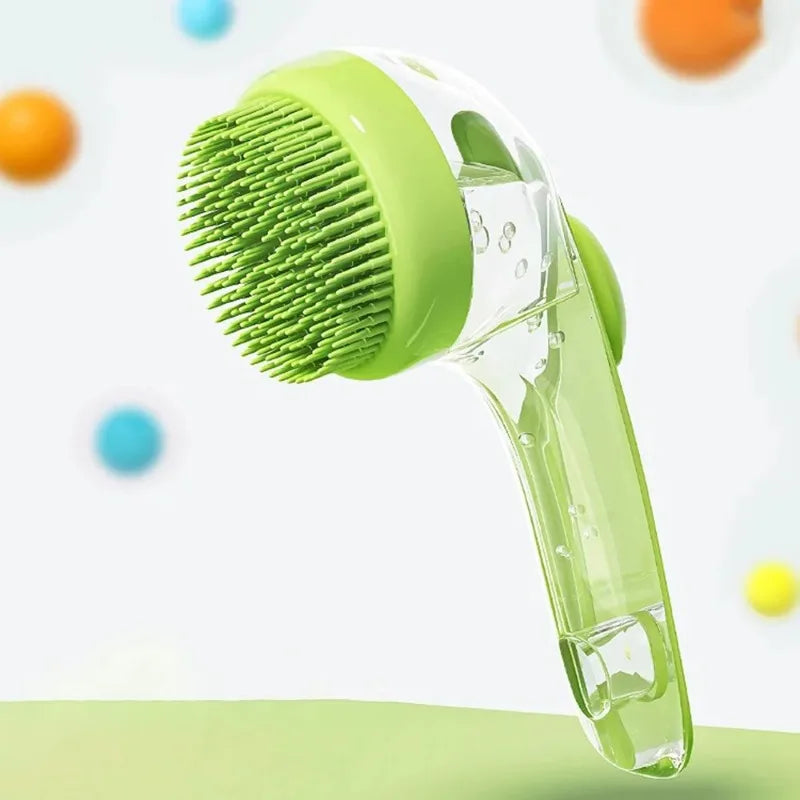 Massage Scrub Bath Brush for Small Dogs & Cats – photo 5