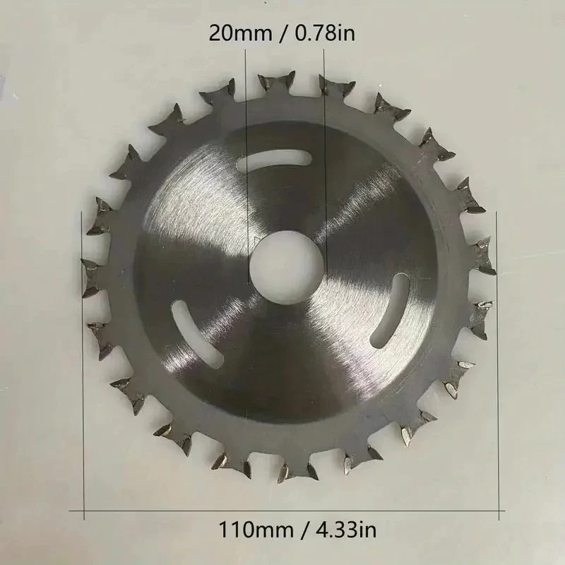 Professional Alloy Woodworking Double Side Saw Blade 20Sawteeth Sharp Carbide Cutting Disc Wood Cutting Saw Blade