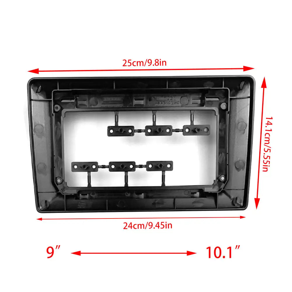 2 Din 9 Inch 10 Inch to 7 Inch Car Center Console Radio Frame Suitable for Car Models DVD Radio Facia Dashboard Android System