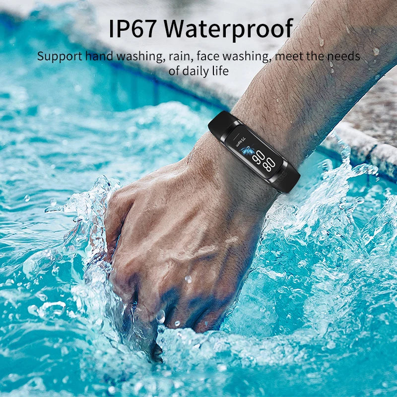 LIGE AMOLED Smart Watch Men Women 2026 Smart Band Heart Rate Blood Oxygen Smartwatch Waterproof Sport Fitness Tracker Bracelet