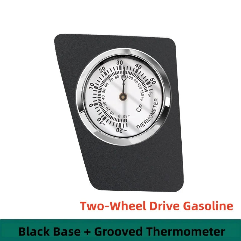 Car Dashboard Stick-On Luminous Digital Clocks Auto Vehicle Air Outlet Mini Watches For Toyota RV4 WILDLANDER 2024-2025