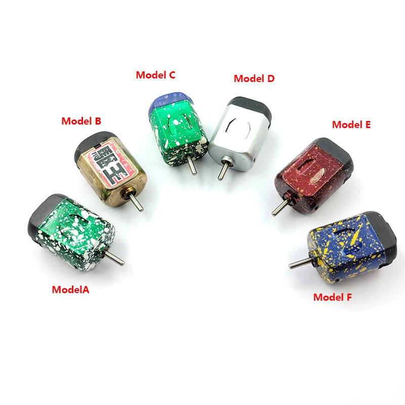 130 Ultra High Speed Micro Motor 1.5V 2.4V 3V 35000/min Suitable For Slot Machine Children's Four Wheel Drive Car Mini 130 Motor