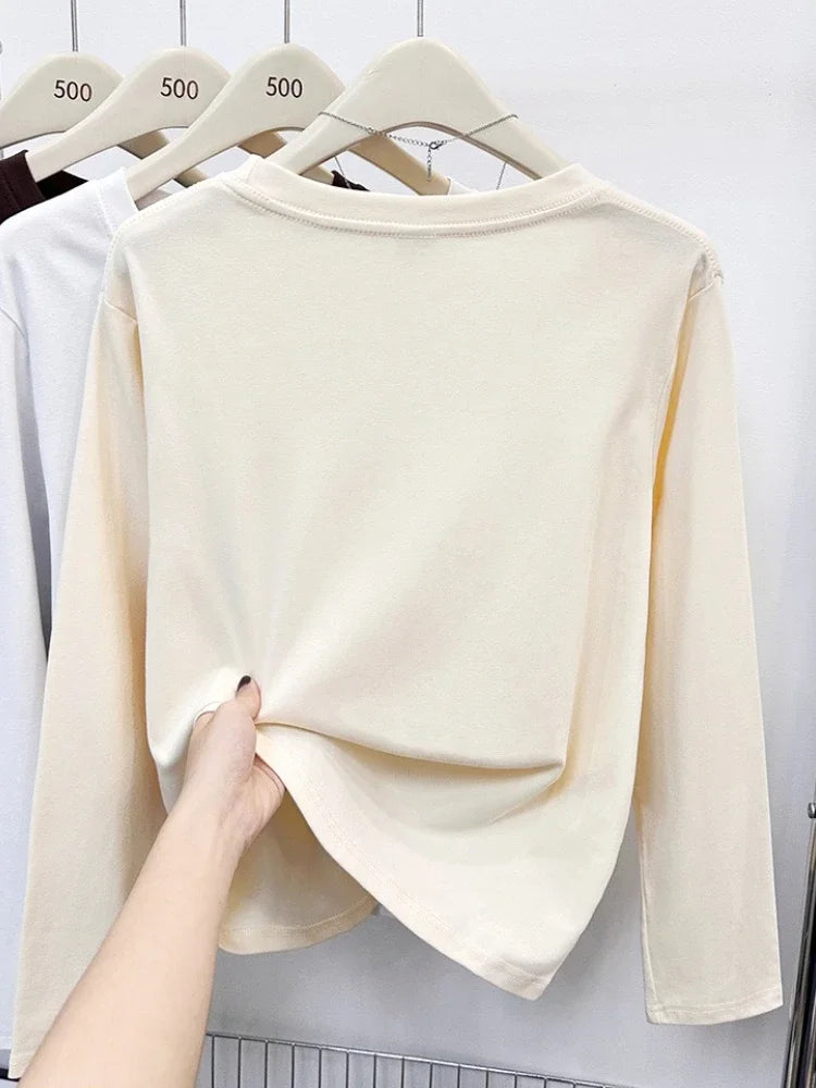 Women's long sleeve base layer tee, crew neck — view 4 of 20