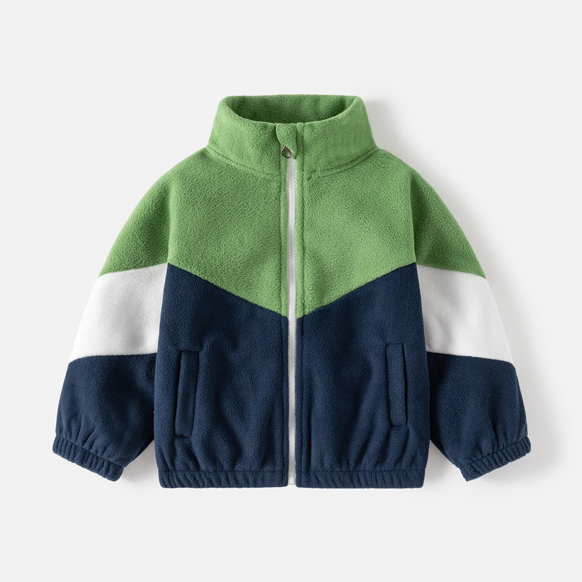 Boys Polar Fleece Zip Jacket - Thick Warm Coat, 1-7 Years - photo 7