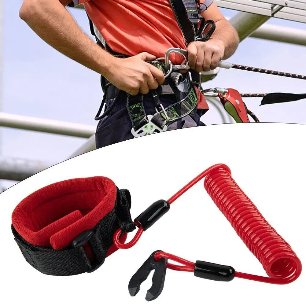 New Boat Safety Lanyard Start Stop Kill Switch Tether Cord For Jet Ski JT900 JT1100 For Most Board Engine Parts Accessories