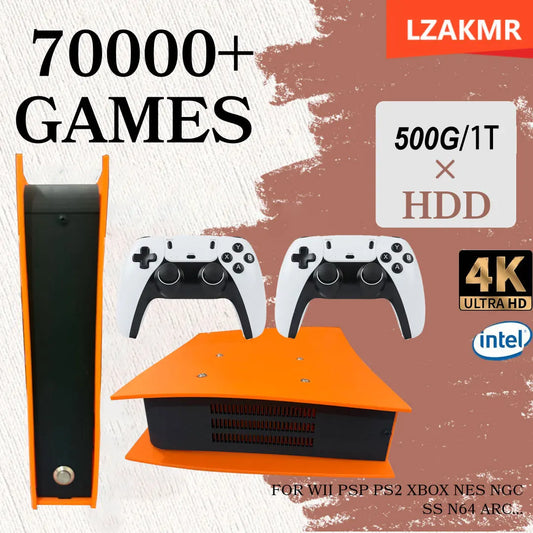M88 Game Console — 4K HD, 60+ Emulators, Up to 4 Controllers, 4-Player TV Console