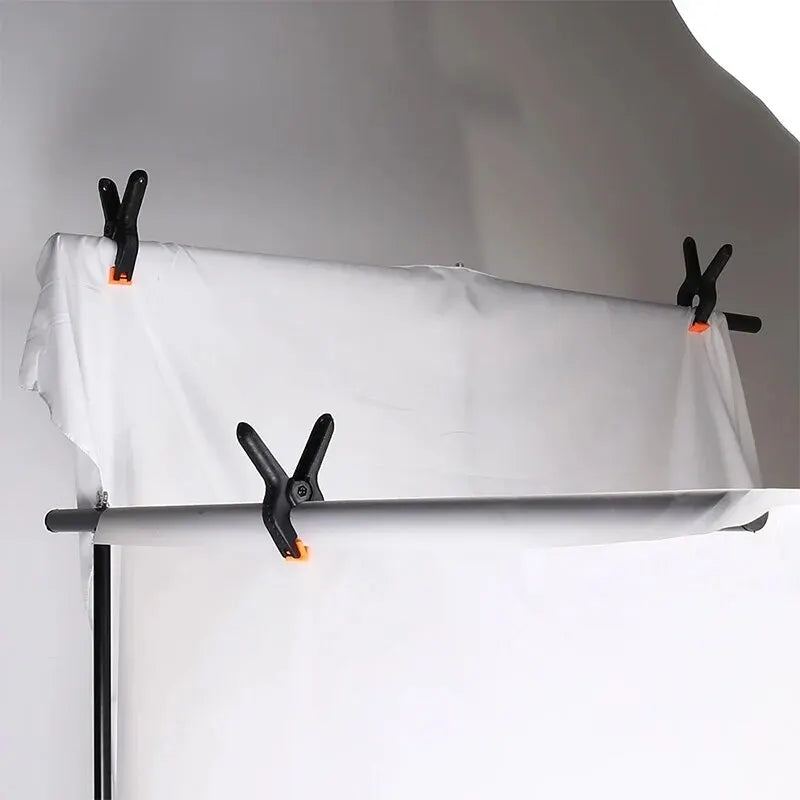 6pcs 3inch Spring Clamps Heavy Duty Plastic For Background Muslin Canvas Paper Chromakey Screen Clip Photo Studio Carpenter Tool