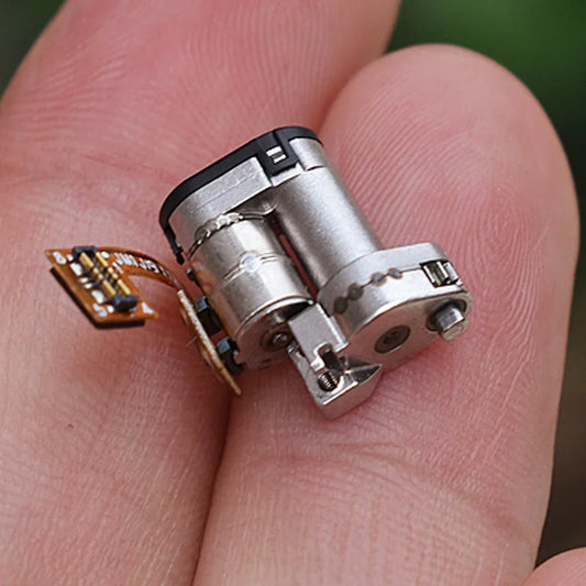 1PC Micro Precision Stepper Motor Planetary Metal Gearbox Gear Stepping Motor 2-Phase 4-Wire 1.6mm Flat Shaft