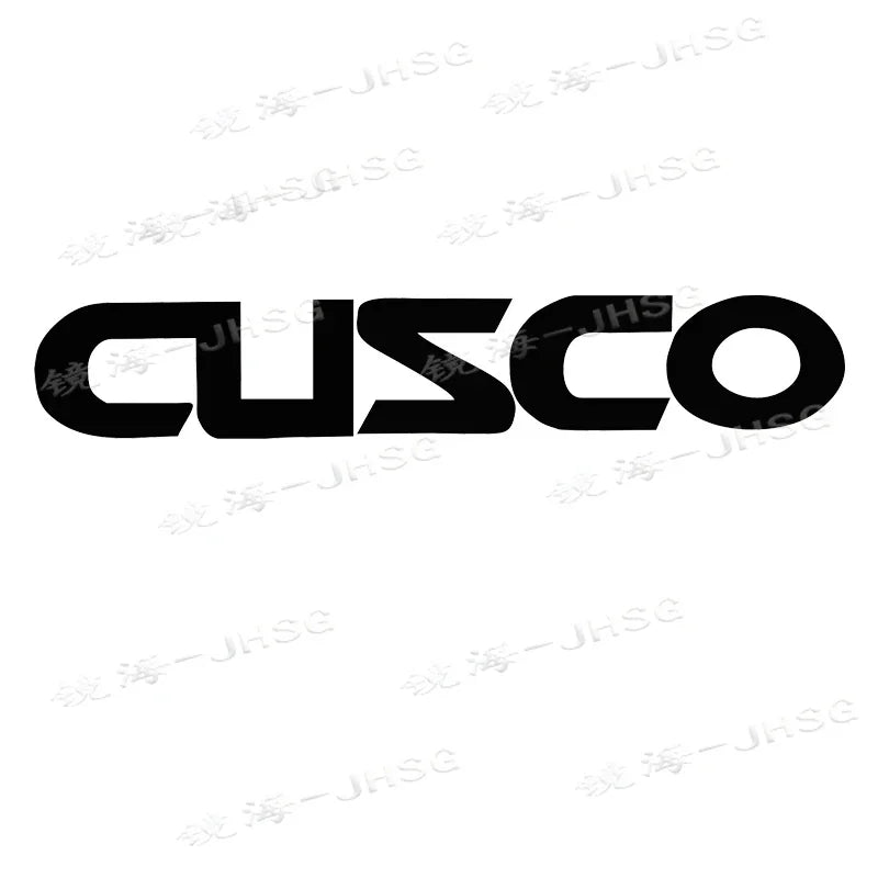 Cusco Car Sticker Waterproof and Scratch Resistant Vinyl Sticker for Cars, Motorcycles, Helmets, Laptops, External Decoration