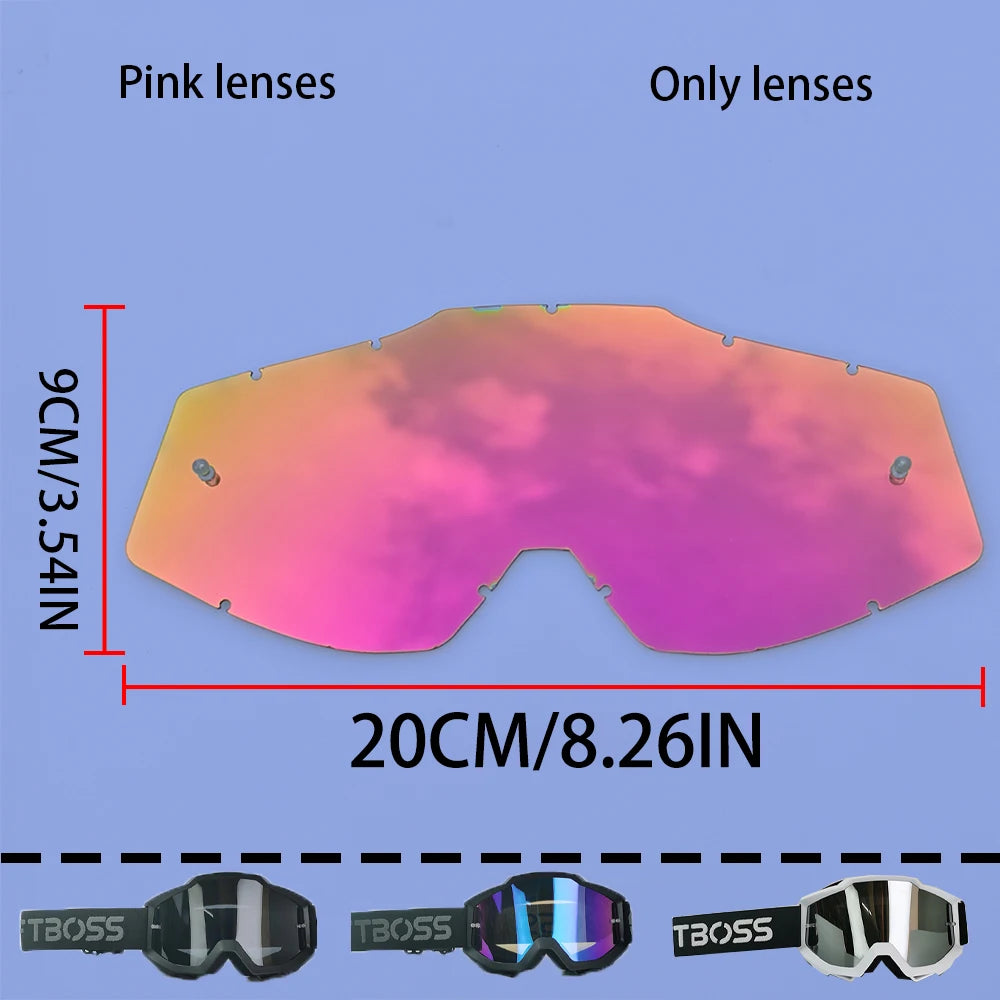Motocross Goggles, Windproof Ski and Dirt Bike Goggles