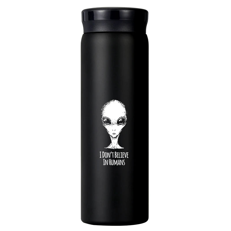 200/300ML 316 Stainless Steel Pocket Mini Thermos Custom LOGO Black Hot Water Bottle Vacuum Flask For Ice Coffee Travel Cup