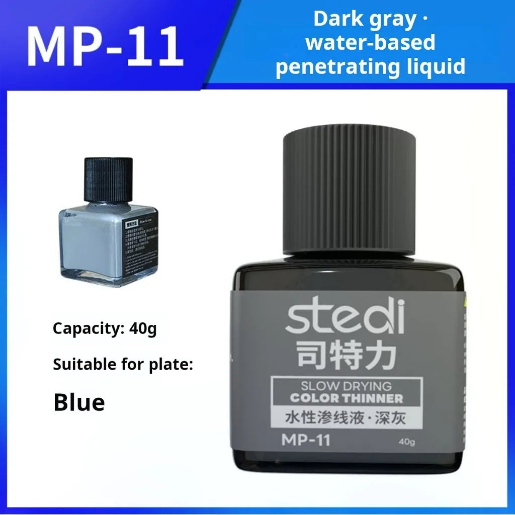 Stedi MP-07~MP-18 Weathering Acrylic Paints 40g for Gundam Military Models Panel Lining DIY Tools Kit DIY Crafting Supplies