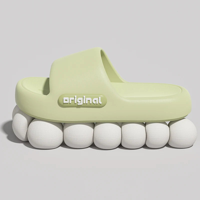 Women's cloud platform slides, soft pillow sandals — view 9 of 18