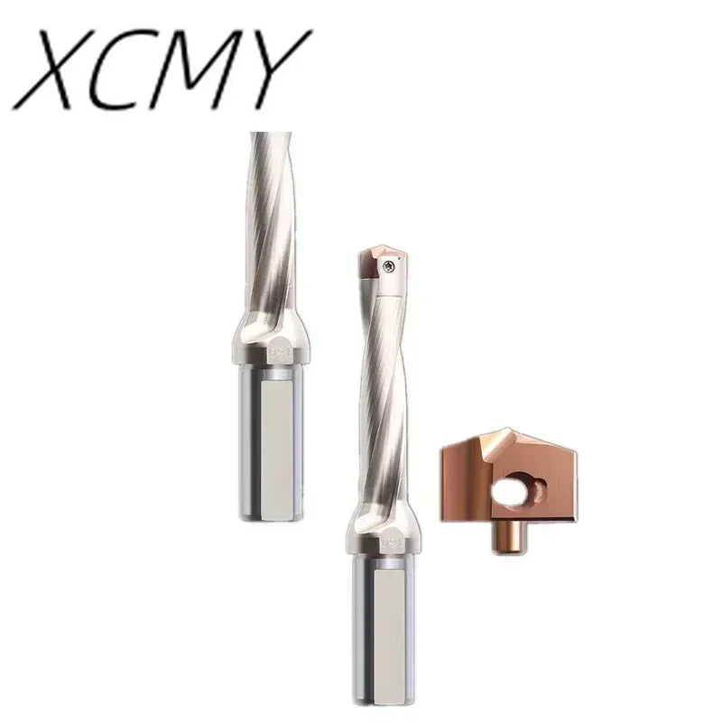 JCD Crown U-Drill Rod 10-25mm, Internal Cooling Indexable Drill