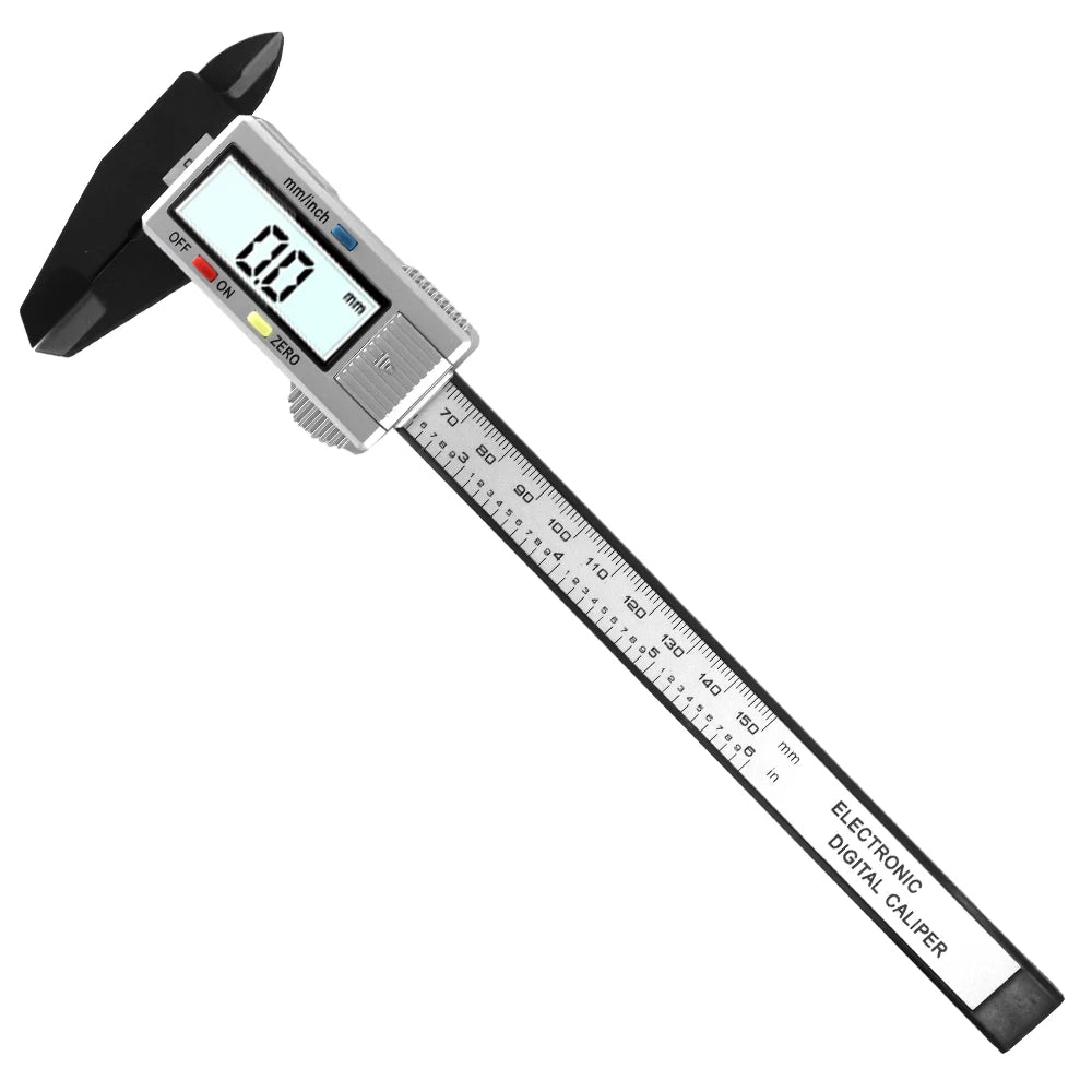 150mm Electronic Digital Caliper 100mm  0.1mm Measuring Tool Vernier Micrometer Measuring Tool Depth Gauge Instrument Pachometer