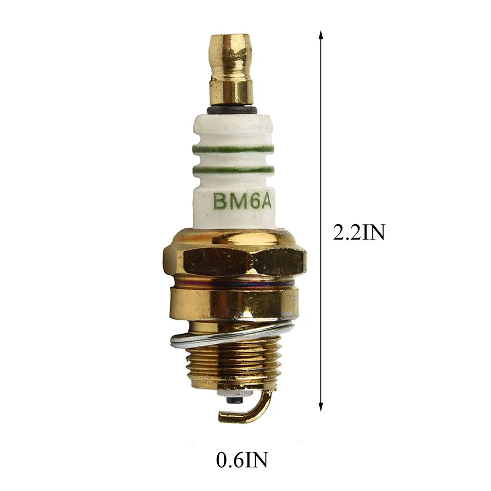 BM6A Spark Plug Glow Plug Replacement For Chainsaw Lawn Mower Grass Strimmer M7/L7T/CJ8/1560 Accessories
