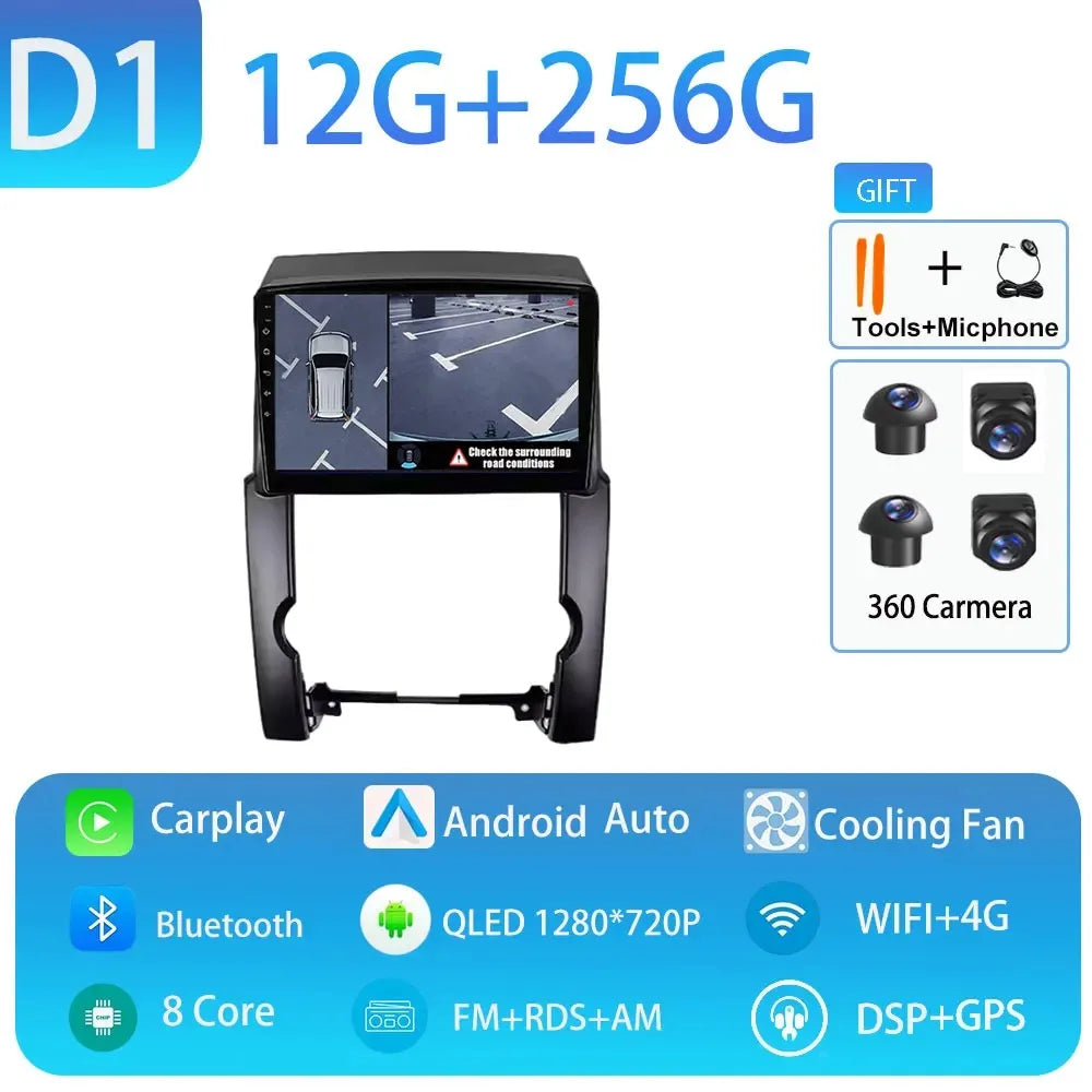 Android Car Stereo for Kia Sorento (2009–2012) — CarPlay, Android Auto, GPS, 4G, WiFi, Bluetooth
