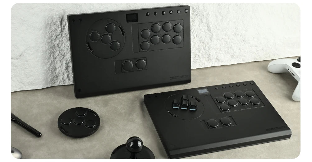 Haute42 X-Move Aluminium Alloy Hitbox Leverless Controller Stickless Fightstick For PC/PS4/PS5 Arcade Game Controller Joystick