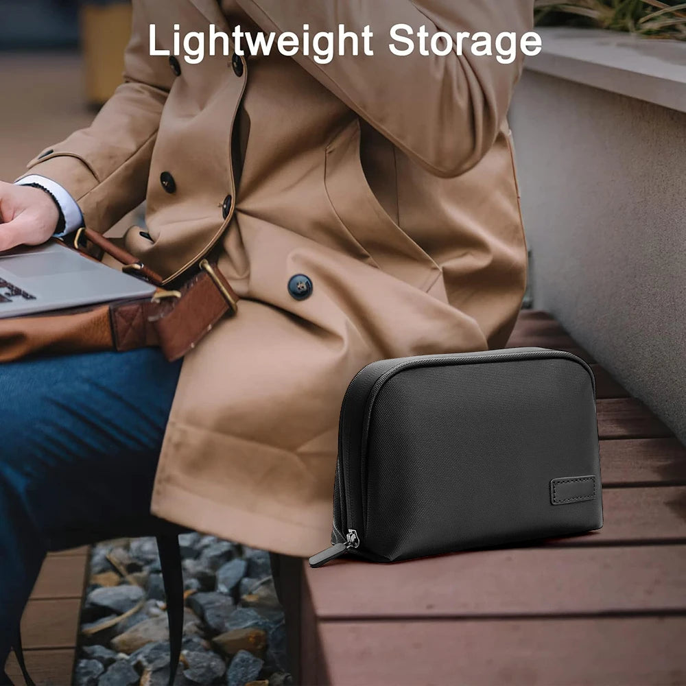 Travel Portable Cable Organizer Waterproof Storage Bag for Power Bank Digital Cable Case Earphone Earphone Holder Case