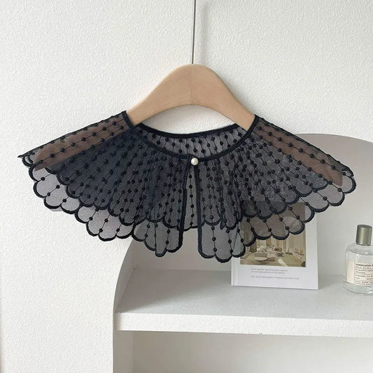 Detachable Lace Fake Collar for Women - Decorative Dickey