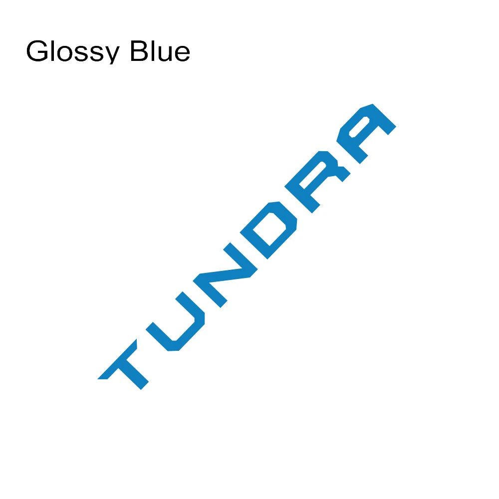 Pickup Tailgate Insert Indent Stickers For Toyota Tundra 2014-2019  Car Decor Decals Vinyl Letter Cover Auto Tuning Accessories