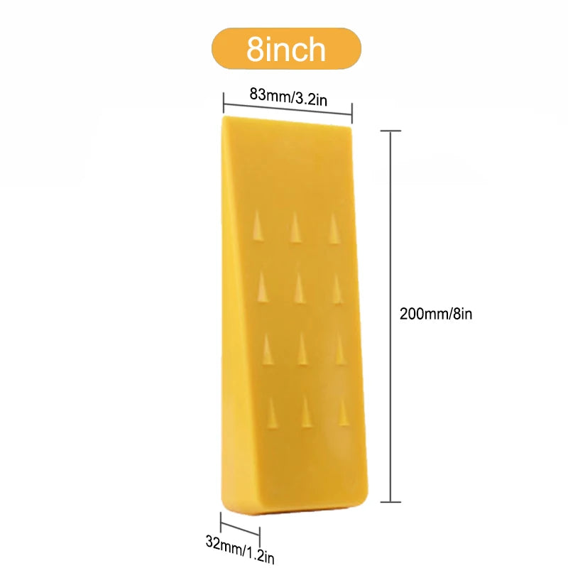Tree Felling Wedge Plastic Felled Chock Tree Cutting Wedge for Logging Falling Cutting Cleaving Woodcutting Tools