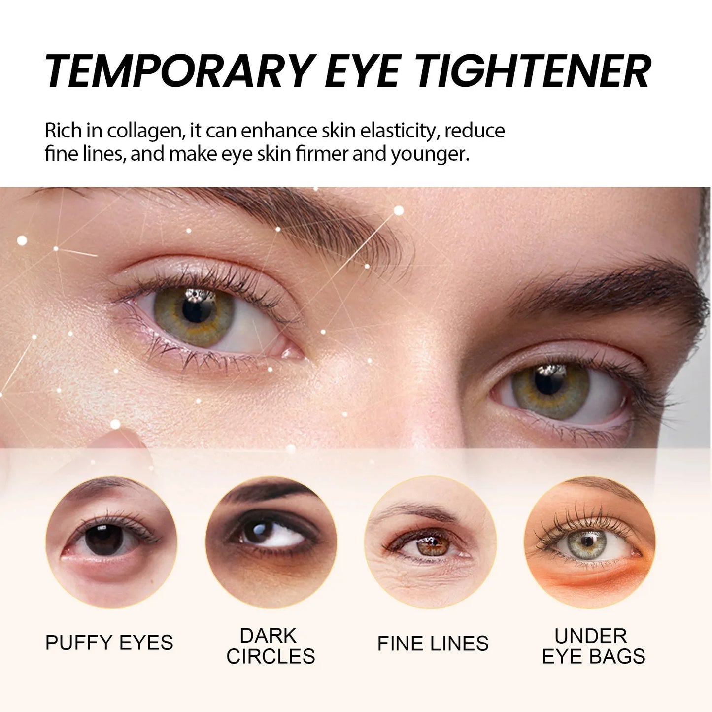 Eye Bags Cream Instant Removes Dark Circles Tightens The Eyes Lifting Firming And Removing Eye Bags Make Your Eyes More Lively