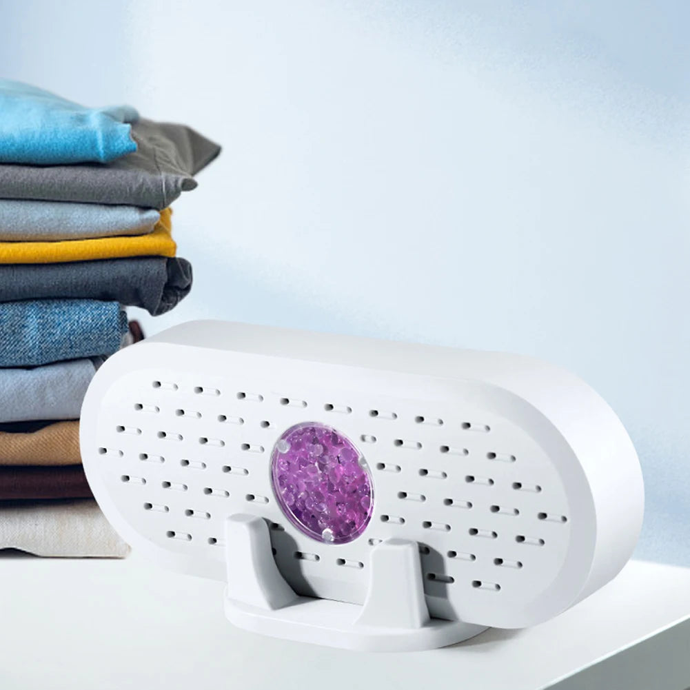 Mini Dehumidifier Cycle Portable Moisture Absorbers Reusable Hygroscopic Machine USB Charging for Wardrobe Shoe Cabinet Bookcase