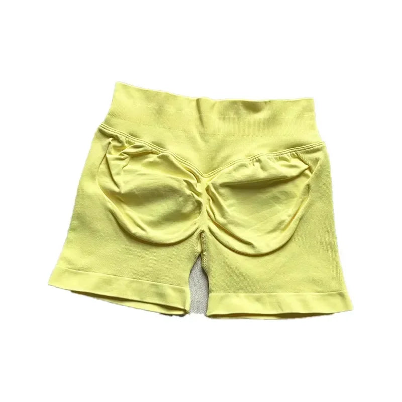 Impacts Shorts Set Workout Scrunch Shorts Sets Halter Sports Fitness Clothes Gym Suit Scrunch Shorts
