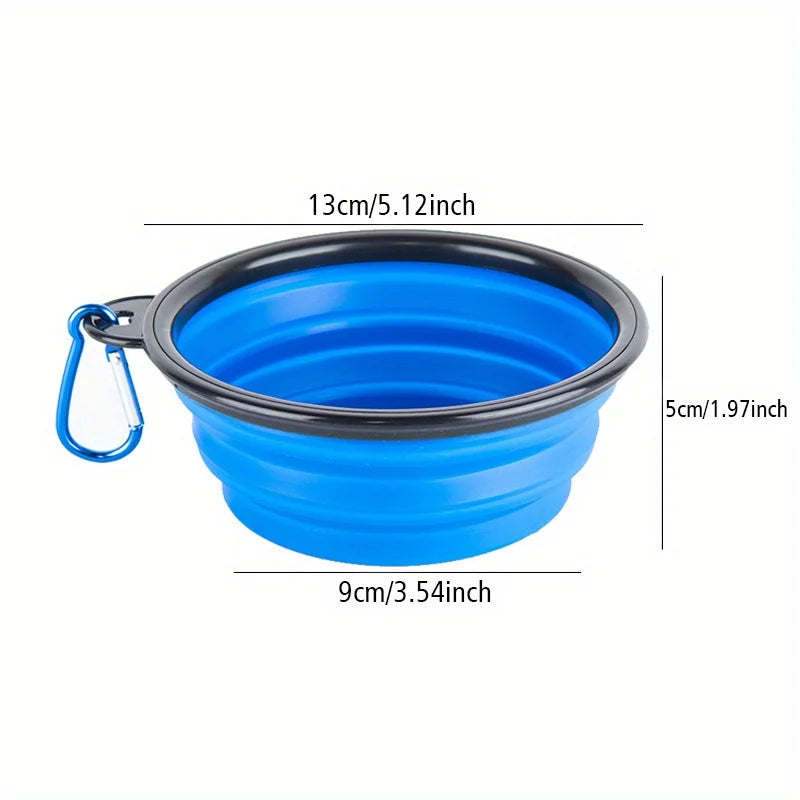 Collapsible Silicone Dog Bowl - Portable Travel Water Bowl – photo 10