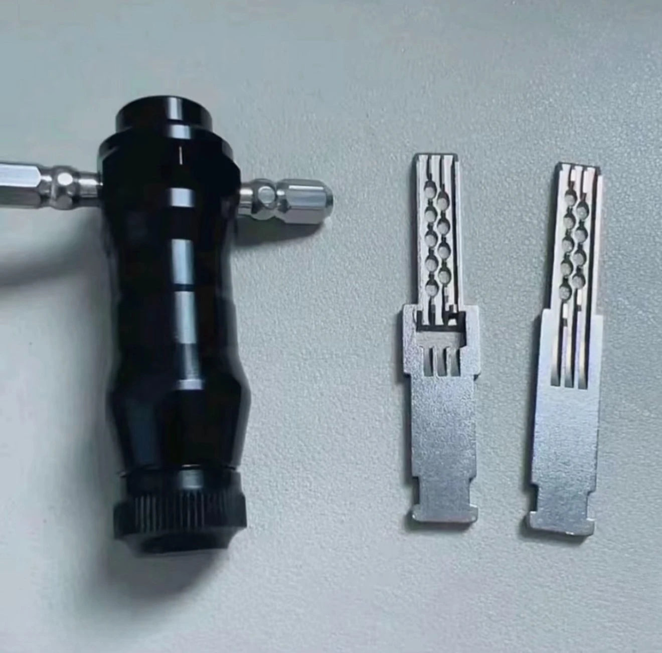 Steel Locksmith Tools For Extreme Storm Tin Foil Tools Set Locksmith Lock Open Keys Repair Tools Gold And Silver Tin Foil Key