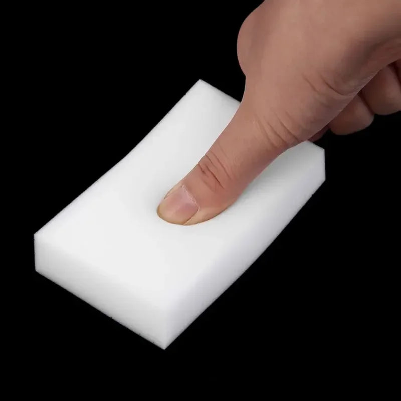 50/100Pcs Magic Sponge Cleaner Melamine Foam Scrubber for Kitchen Bathroom Stain Remover Dishware Household Cleaning Tools