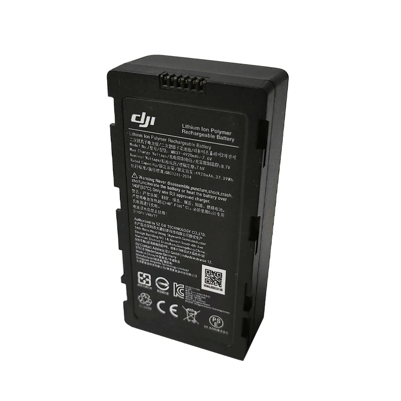 Original WB37 Battery for DJI Phantom 4 RTK MG-1P M210 M600 FPV T16 T20 T25P T30 T40 T50 T60 T70 T100 Remote Control Battery
