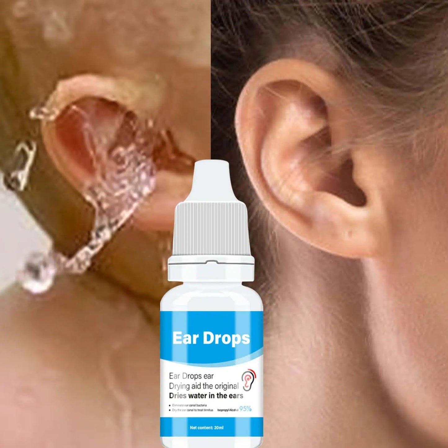 Ear Wax Removal Drops Organic Ear Drops For Ear Infect Adult Ear Aches Drops Earache Drops For Clogged Ears Fast Natural