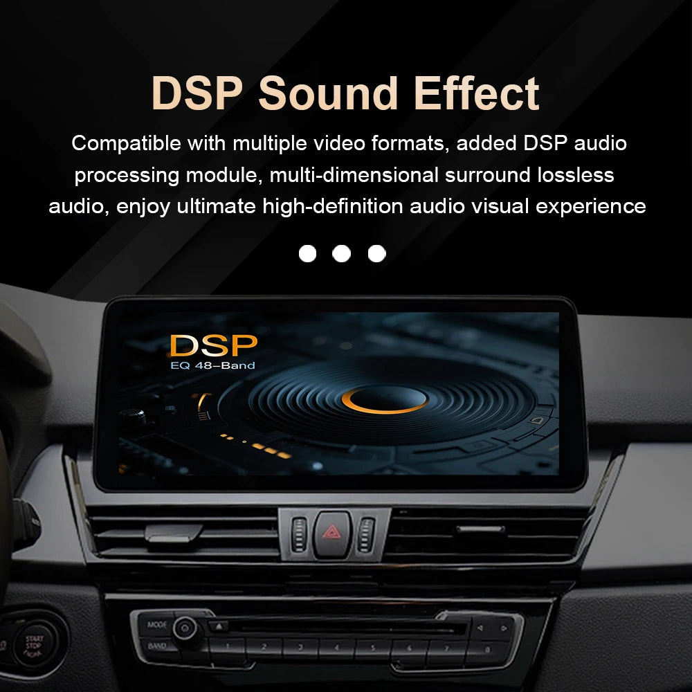 Car Stereo with Apple CarPlay & Android Auto, Compatible with BMW X3 G01 & X4 G02 (EVO System)