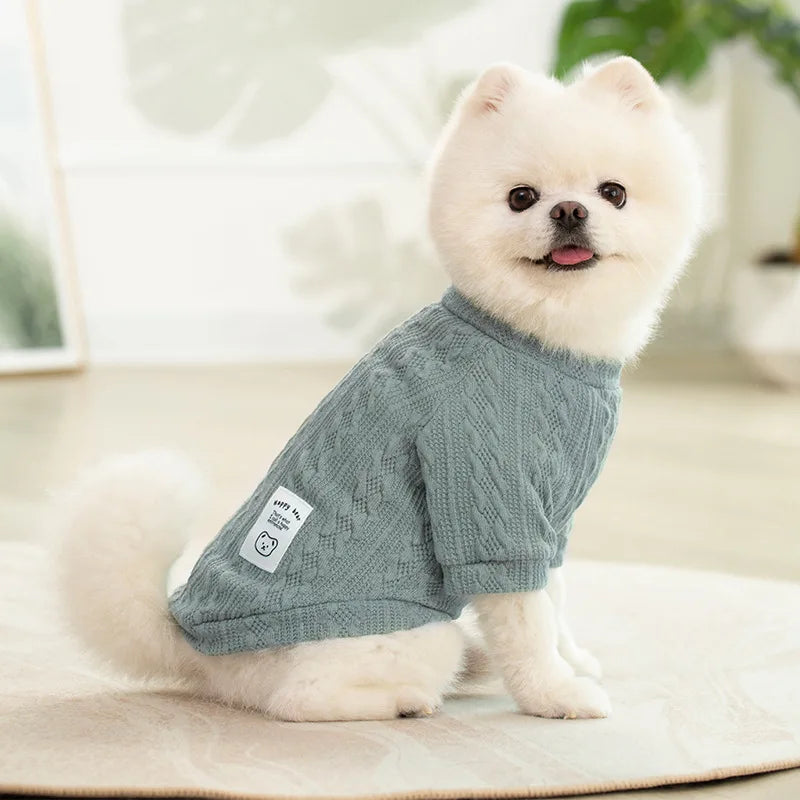 Knit Pet Sweater for Cats and Small Dogs - Warm Autumn Winter Pullover - photo 8