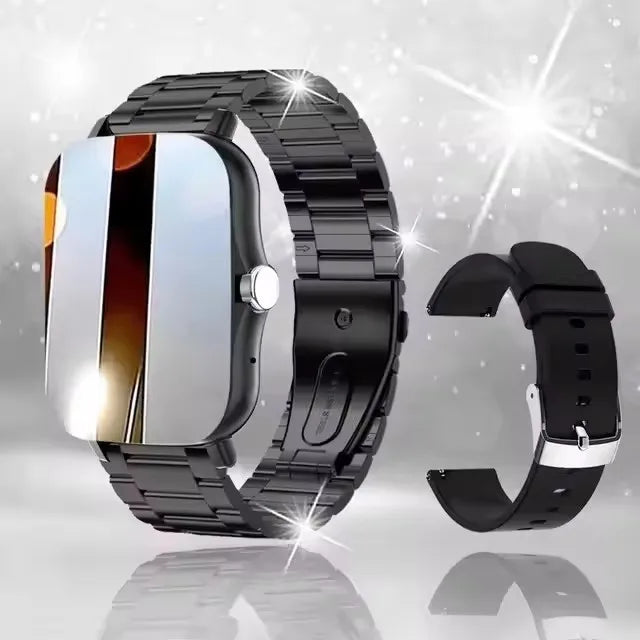 NEW 2026 Fashion SmartWatch Android Phone 2.01" Color Screen Full Touch Custom Dial Watch Women Bluetooth Call Smart Watch Men
