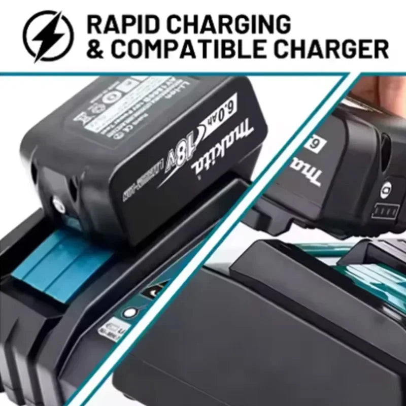 Genuine 6Ah  9Ah makita BL1860 18V Battery Power Tools Li-ion Replacement LXT BL1850 BL1840 for 18V Screwdriver