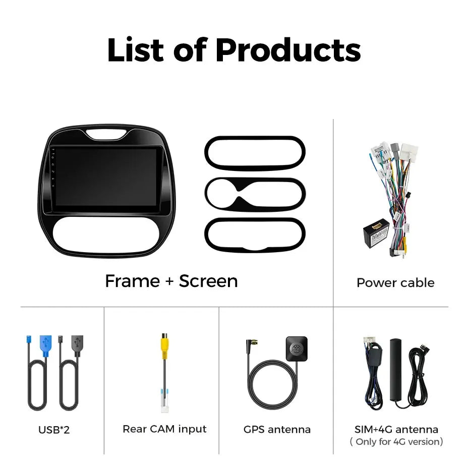 Android 15 Car Radio For Renault Kaptur Captur Clio Samsung QM3 2026 2026 2026 2026 Wireless Carplay multimedia Android Auto 4G