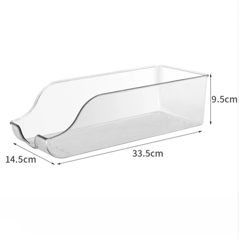Fridge Soda Can Dispenser - Stackable Refrigerator Storage Bin - photo 9