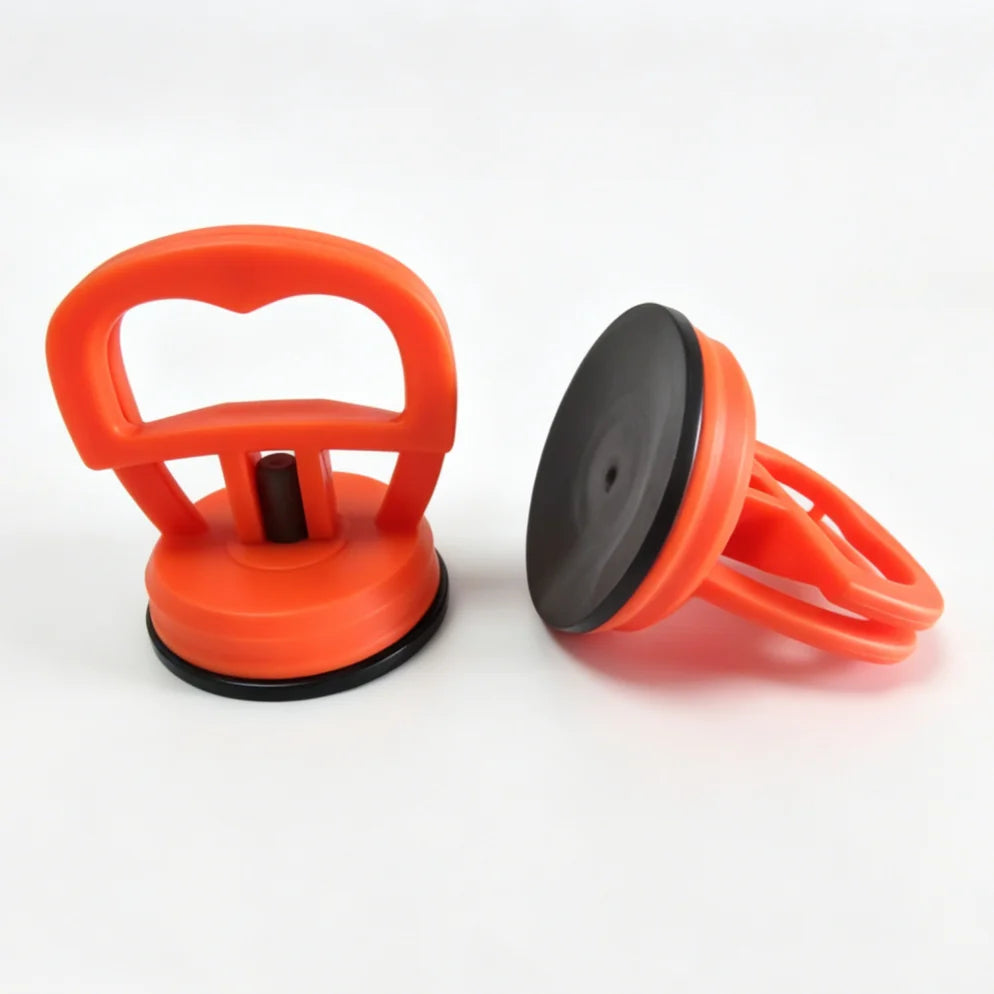 2Pcs Car Bump Puller Car Shape Bump Fixer Repair Tool Set Large Pull Suction Cup Dent Puller Dent Repair Sucker Car Tools For Au